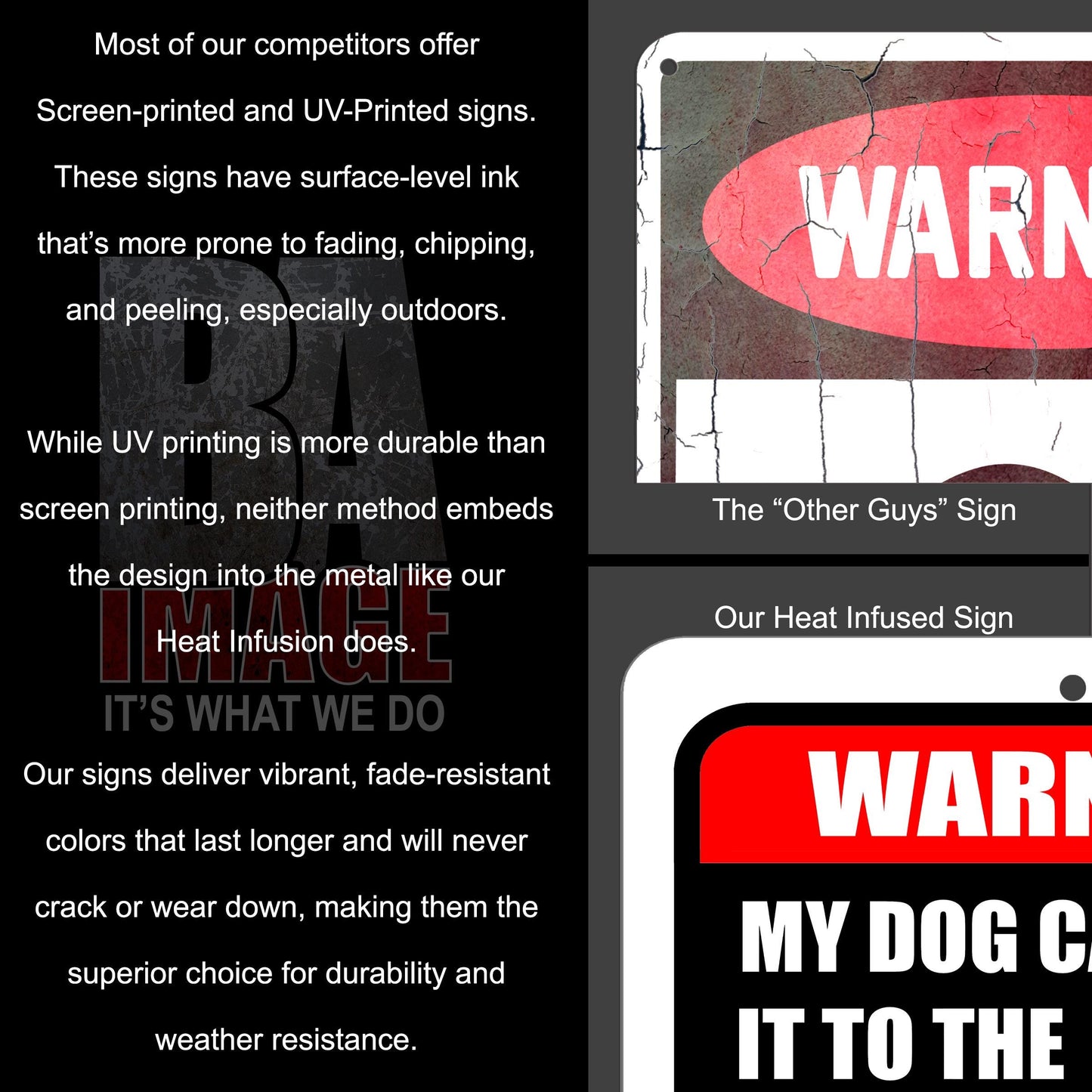 Akita Warning Sign – Beware of Dog Fence Sign – Funny Guard Dog Sign – Akita Lover Gift – Metal Yard Sign for Home, Kennel, or Business