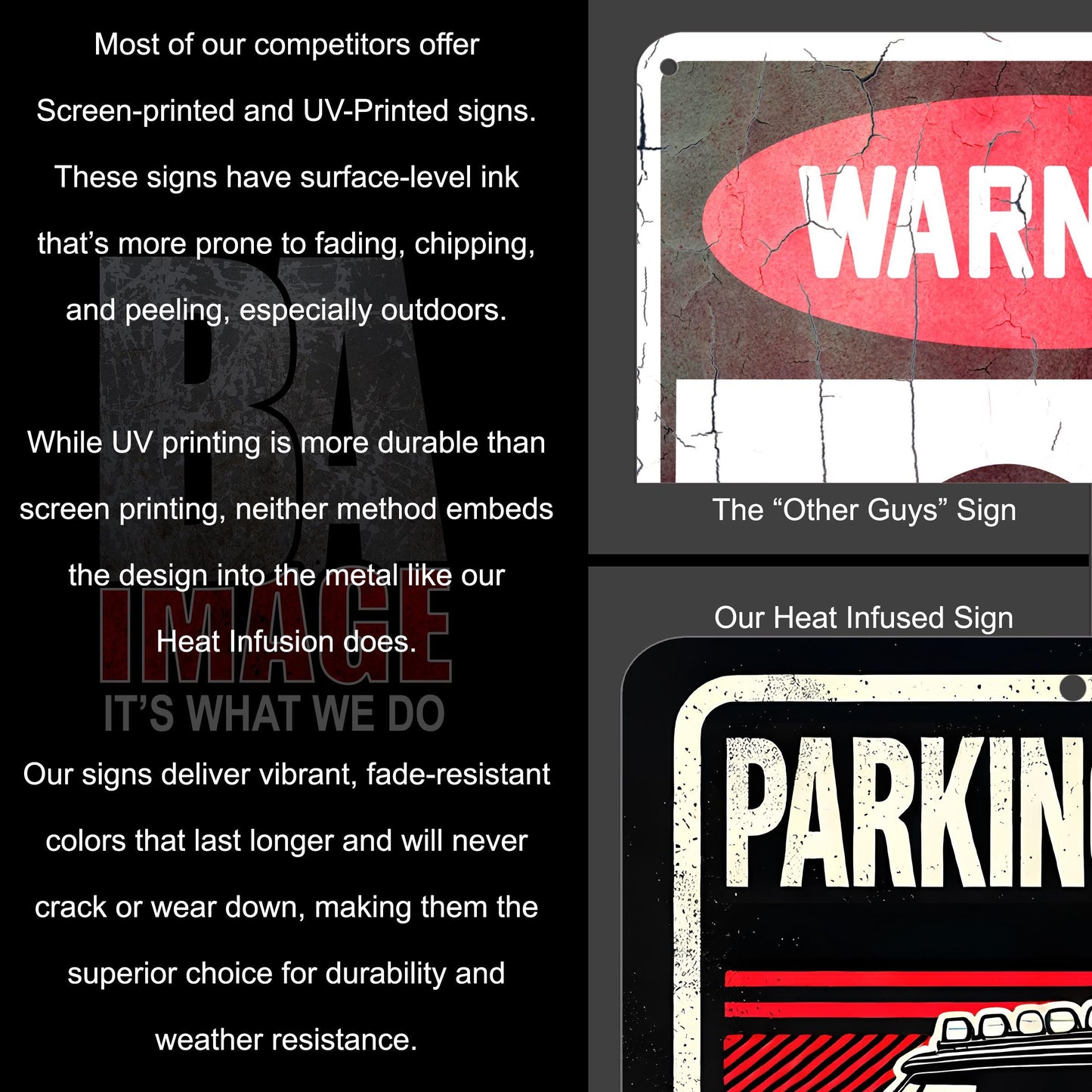 Parking for Fans of 80s Vans – Personalized Metal Sign | Retro TV-Inspired | Weatherproof | Indoor & Outdoor | Custom Name